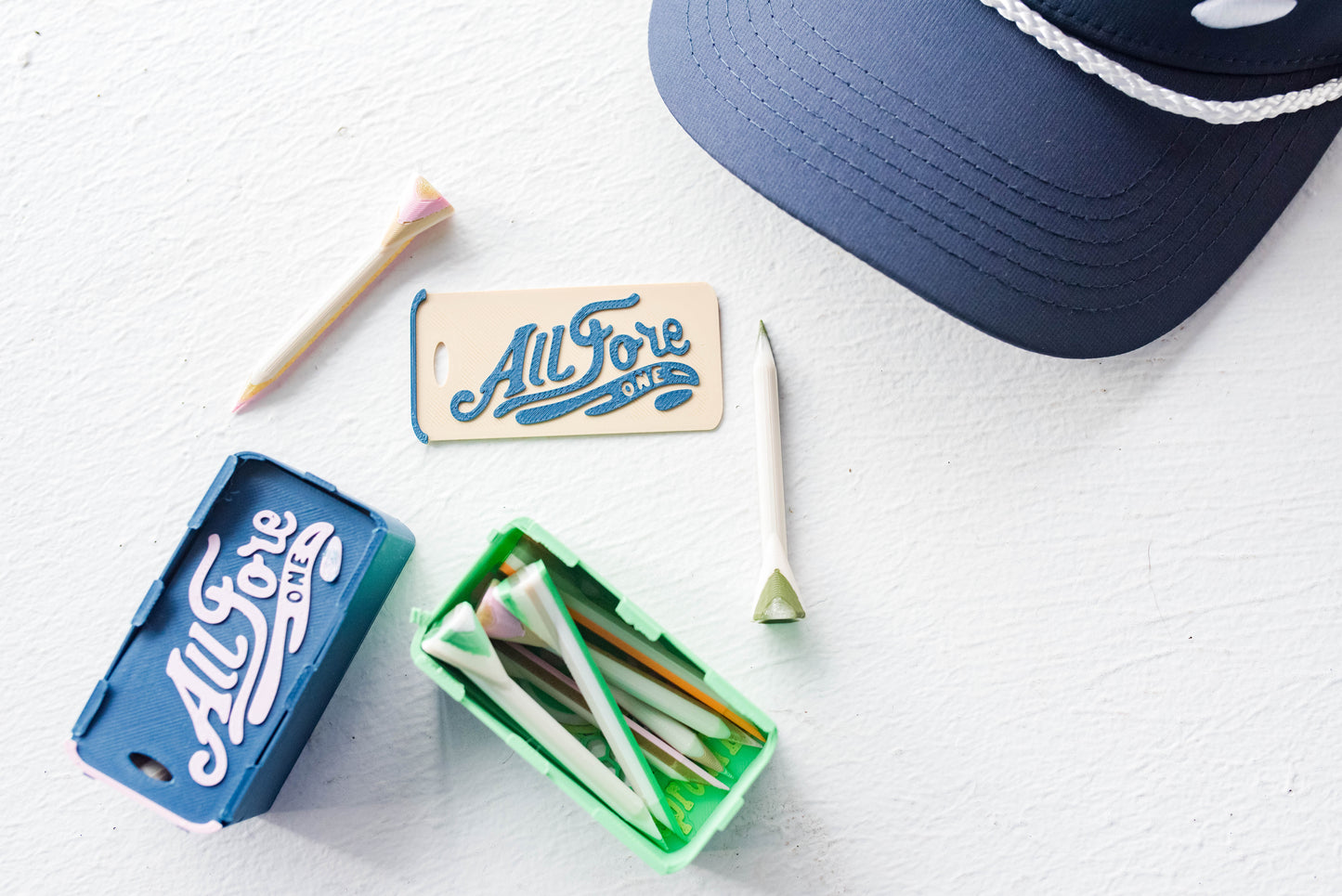 AllForeOne x Sproutee. Eco-Friendly Golf Tees
